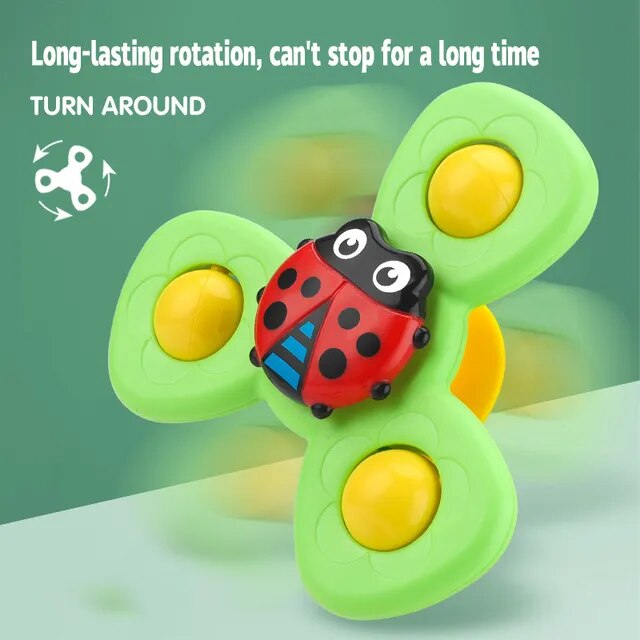 Travel Car/Plane Window Suction Spinner Baby Toy