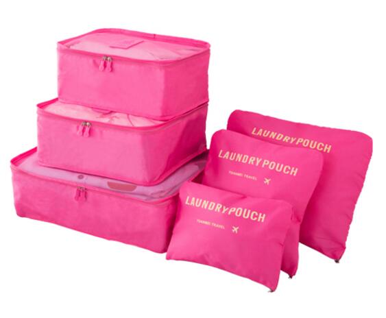 6 PCS Travel Storage Bag Set