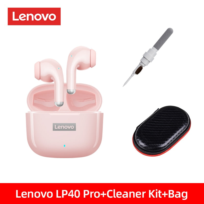 Original Lenovo LP40 Pro Noise Reduction wireless Headphones Touch Control