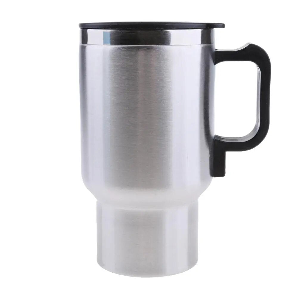 Travel Stainless Steel Electric Water Cup With Cable