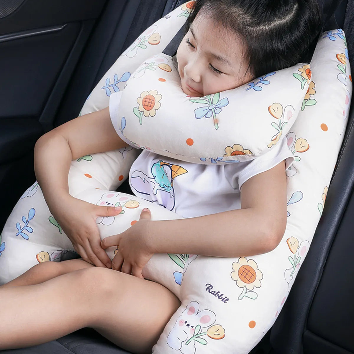 Kid and Adult Car Sleeping Neck Head Support H-Shape Travel Pillow