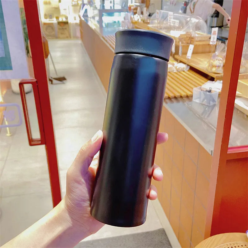 500ML Intelligent Temperature Display Water Bottle Thermos Bottle Stainless Steel Vacuum Flasks Smart Thermoses Coffee Mug Cup