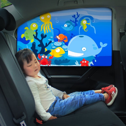Magnetic Car Side Window Sunshade Curtains