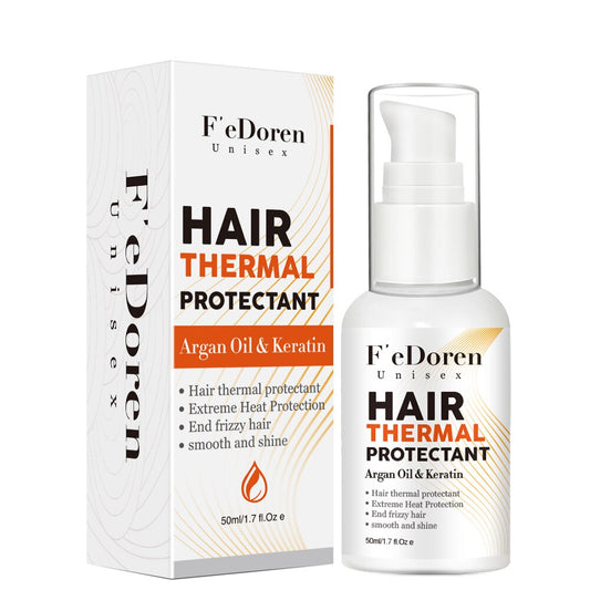 Extreme Heat Moroccan Hair Protectant Spray, for all hair types.