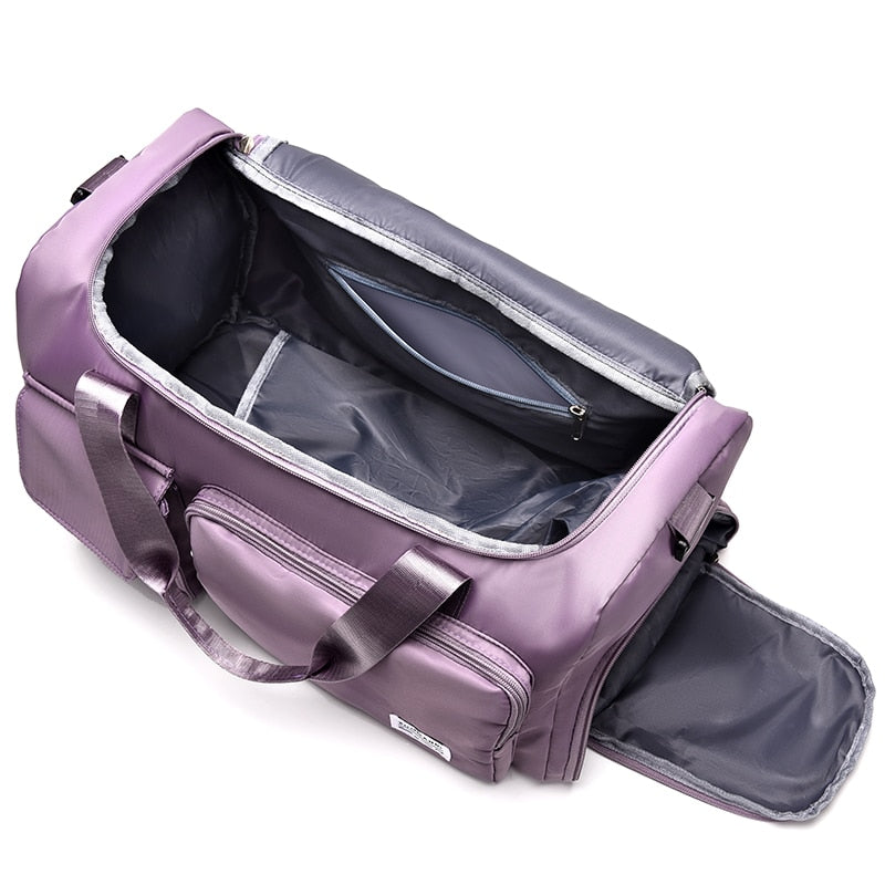 Travel Handbag Large Capacity Waterproof Nylon Sports Gym Bag