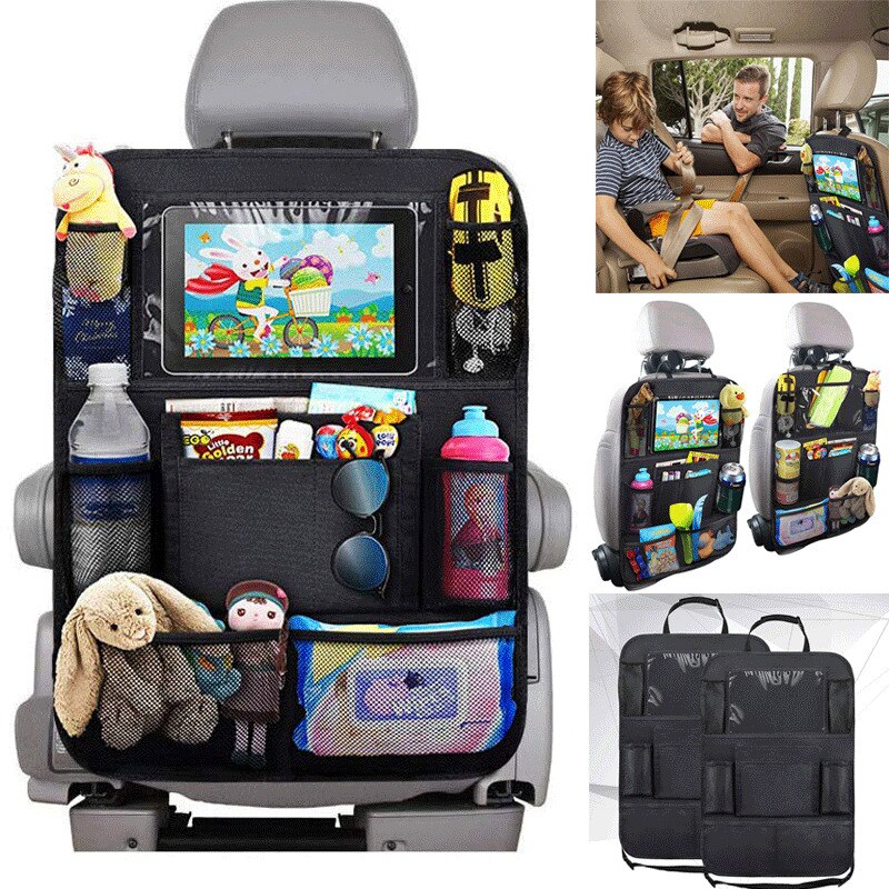 Universal Car Seat Back Organizer Multi-Pocket Storage Bag