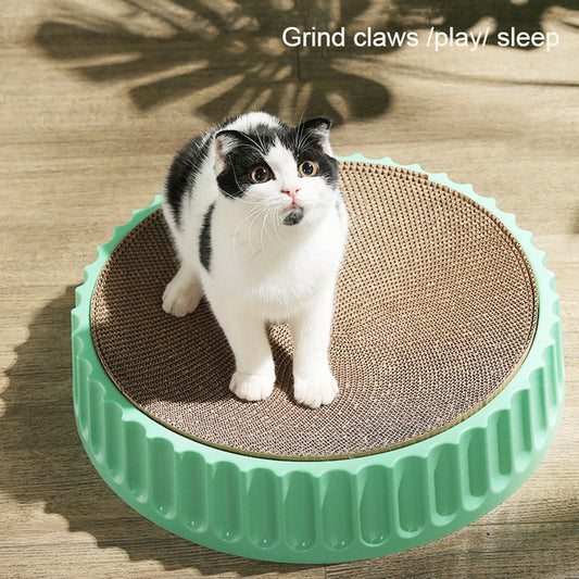 Round Cat Scratcher Pad
