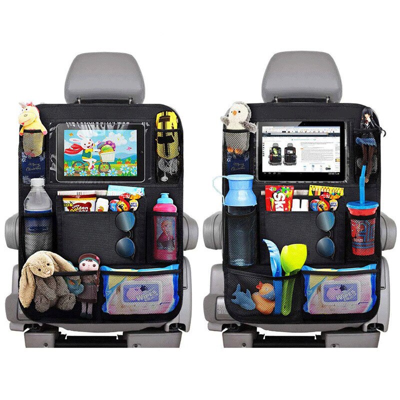 Universal Car Seat Back Organizer Multi-Pocket Storage Bag
