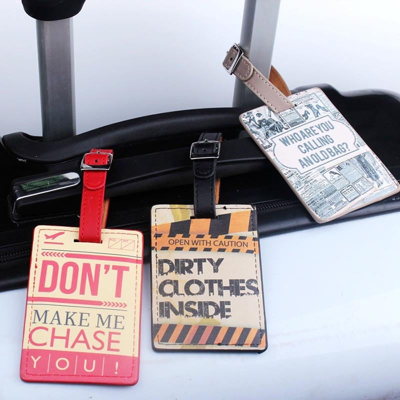 Quote Luggage Tags.