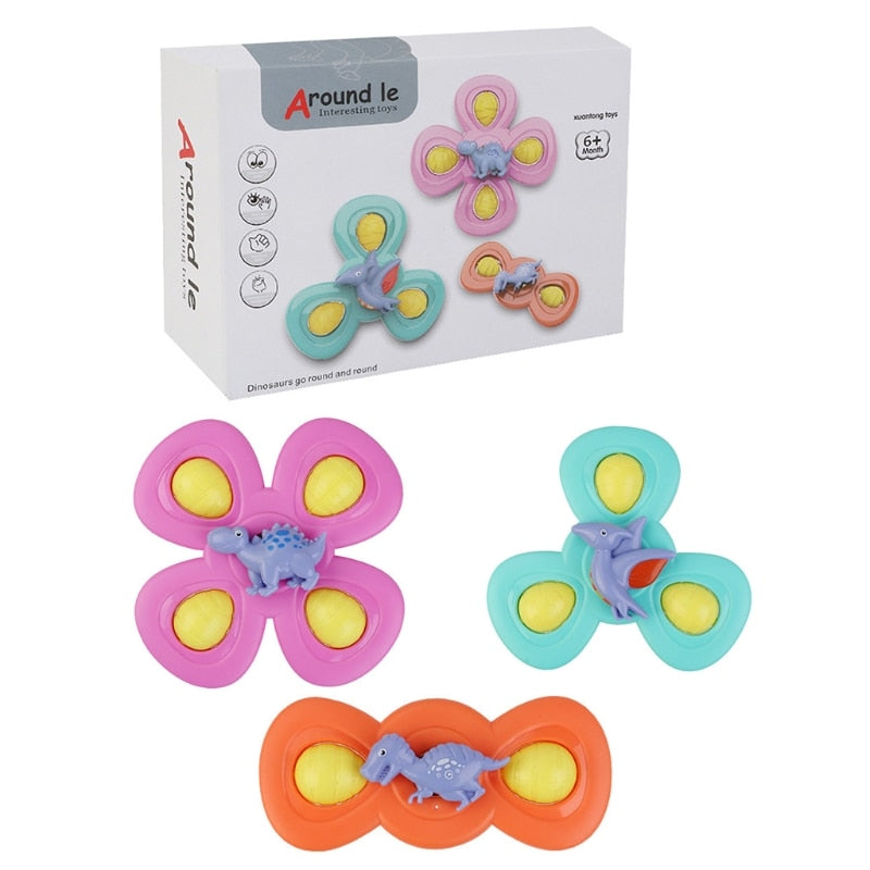 Travel Car/Plane Window Suction Spinner Baby Toy