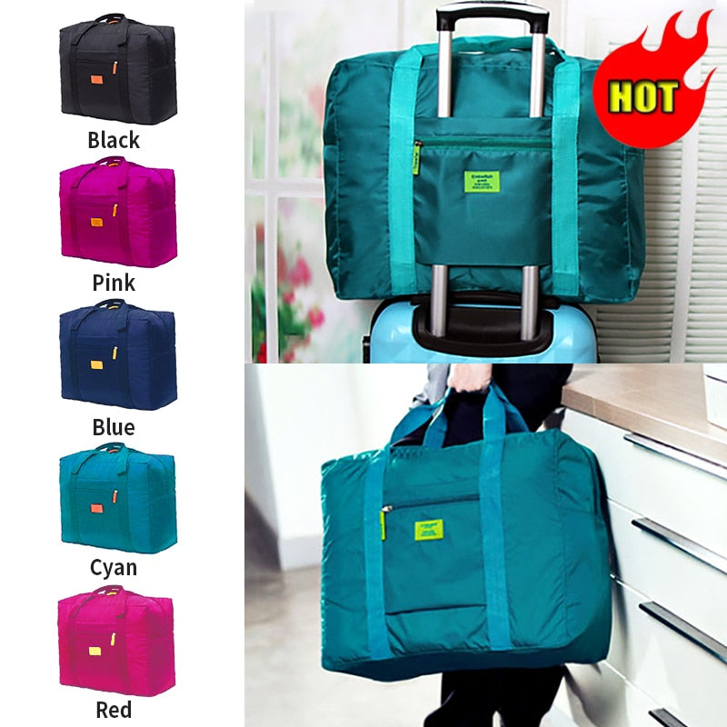Portable Travel Bags Folding Unisex Large
