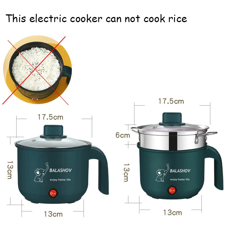 Mini Portable Electric Cooker Non-stick Cooking