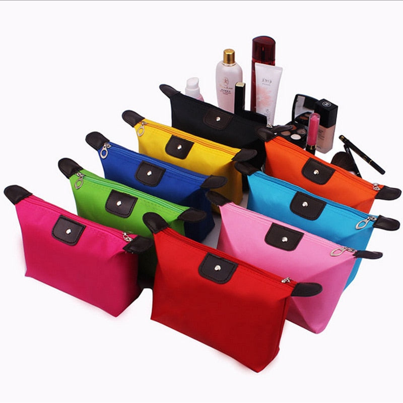 Color Block Makeup Bag.
